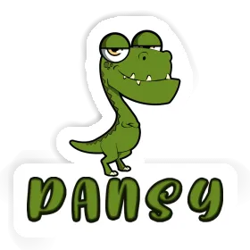 Sticker Dino Pansy Image