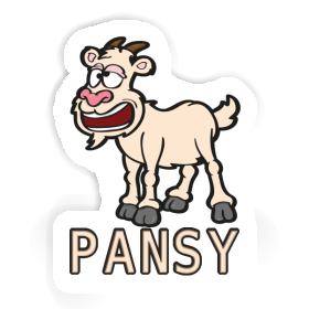 Pansy Sticker Ziege Image