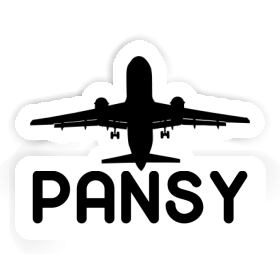 Sticker Pansy Jumbo-Jet Image