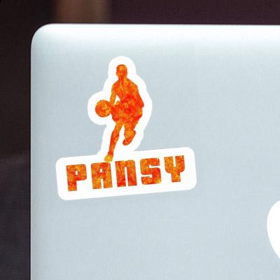 Pansy Sticker Basketballspieler Image