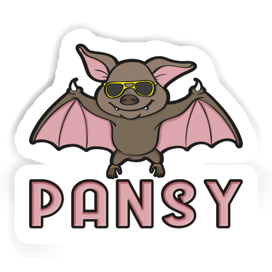 Bat Sticker Pansy Gift package Image