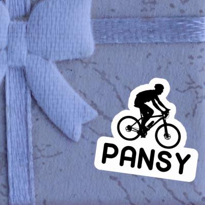 Pansy Sticker Biker Gift package Image