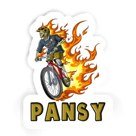 Pansy Sticker Freeride Biker Gift package Image