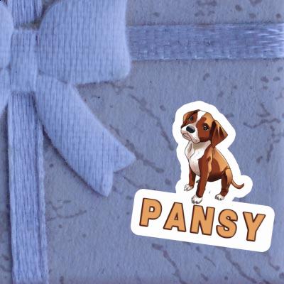 Pansy Sticker Boxerhund Gift package Image