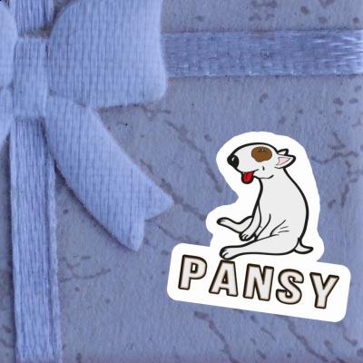 Sticker Pansy Hund Image