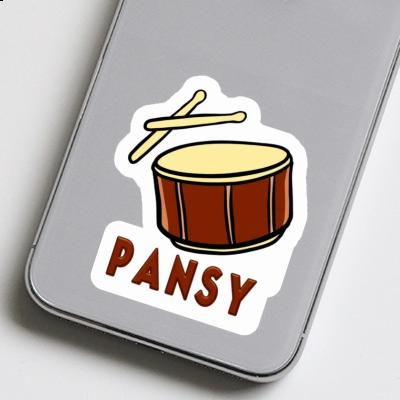 Pansy Sticker Drumm Image