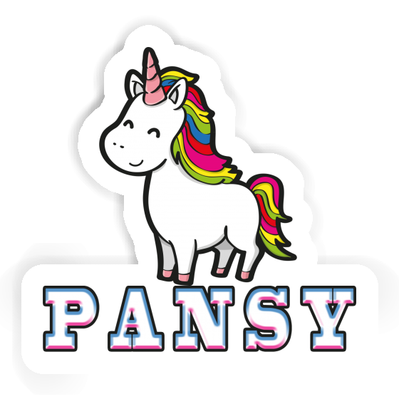 Pansy Sticker Unicorn Gift package Image