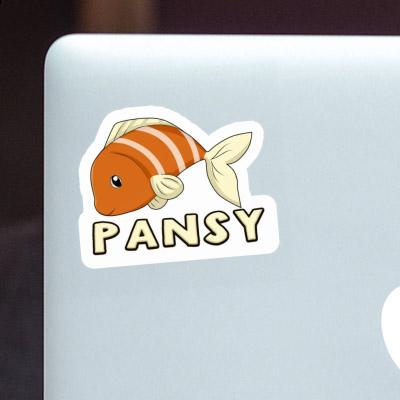 Sticker Fish Pansy Gift package Image