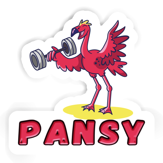 Sticker Pansy Flamengo Image