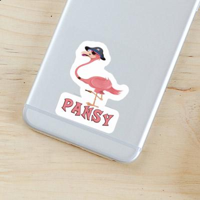 Pansy Sticker Flamingo Gift package Image