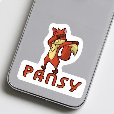 Sticker Dabbing Fox Pansy Gift package Image