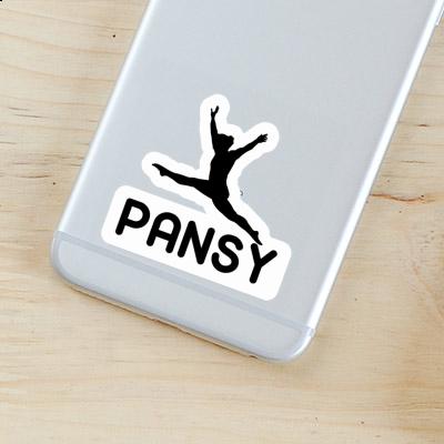 Pansy Sticker Gymnast Gift package Image