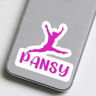 Sticker Pansy Gymnast Gift package Image