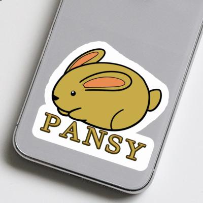 Sticker Pansy Hare Gift package Image