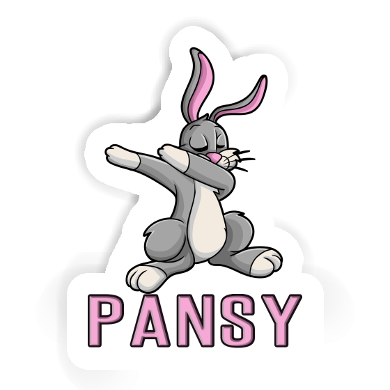 Sticker Dabbing Rabbit Pansy Gift package Image