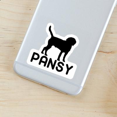 Sticker Dog Pansy Gift package Image