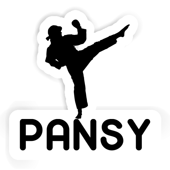 Karateka Sticker Pansy Gift package Image