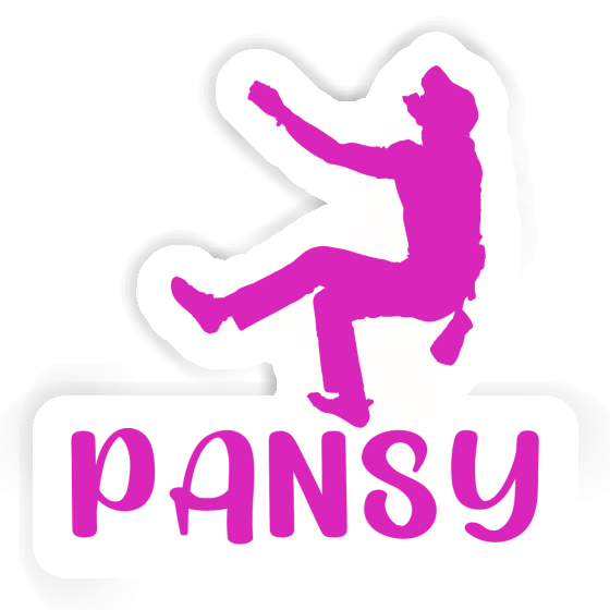 Pansy Sticker Climber Image