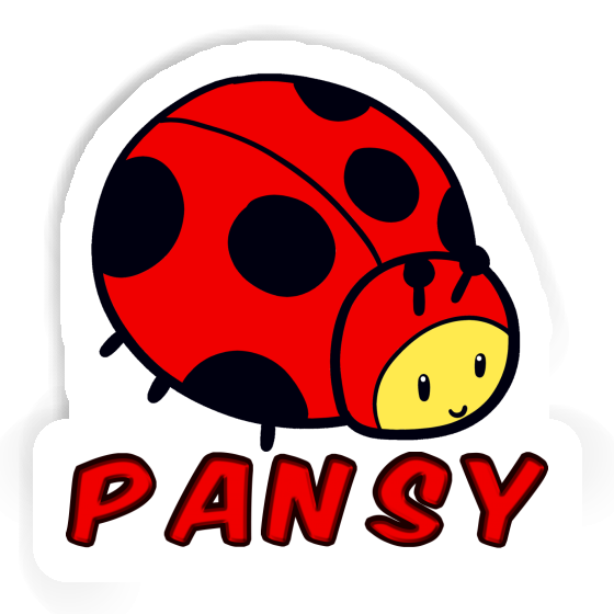 Ladybug Sticker Pansy Gift package Image