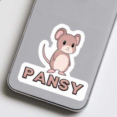 Sticker Maus Pansy Laptop Image