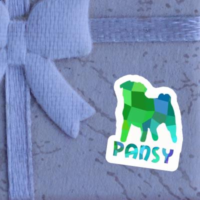 Pansy Sticker Pug Gift package Image