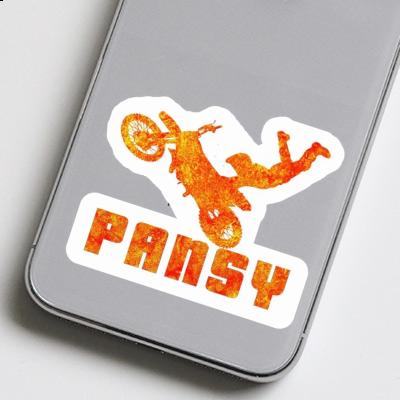 Sticker Pansy Motocross Jumper Image