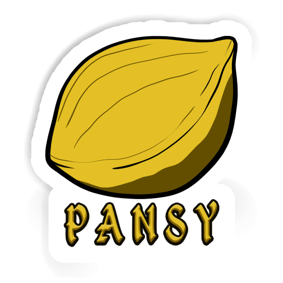 Nut Sticker Pansy Gift package Image