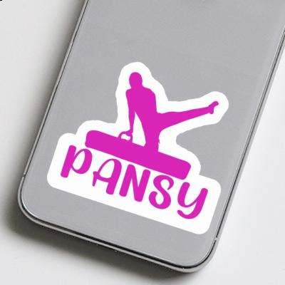 Turner Sticker Pansy Laptop Image