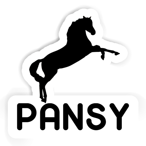 Pansy Sticker Pferd Image