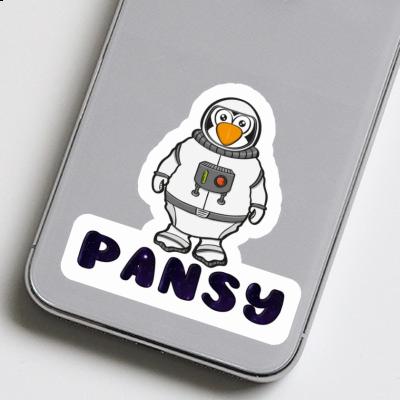 Autocollant Pansy Astronaute Gift package Image