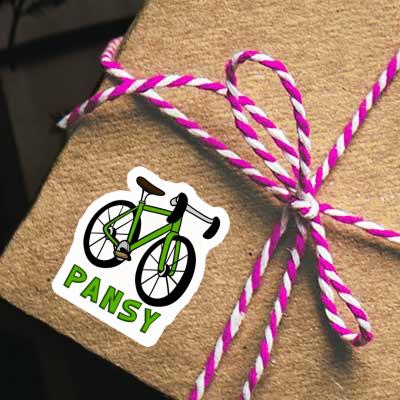 Sticker Racing Bicycle Pansy Gift package Image