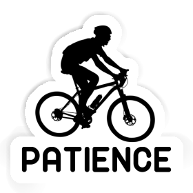 Biker Sticker Patience Image