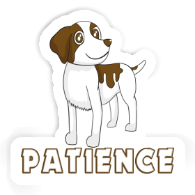 Épagneul de Bretagne Autocollant Patience Image