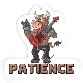 Rocking Bull Sticker Patience Image