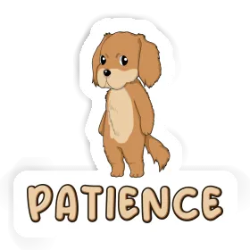 Autocollant Hovawart Patience Image