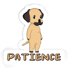Autocollant Patience Rhodésian Ridgeback Image