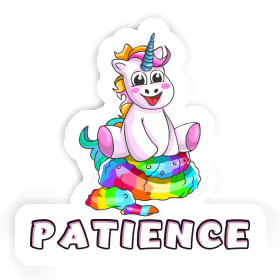 Sticker Patience Baby-Unicorn Image