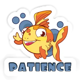 Sticker Fish Patience Image