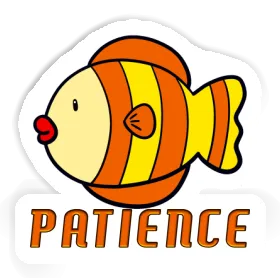 Sticker Patience Fish Image
