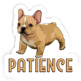 Sticker French Bulldog Patience Image
