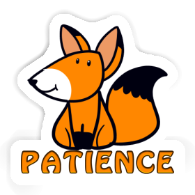 Patience Sticker Fox Image