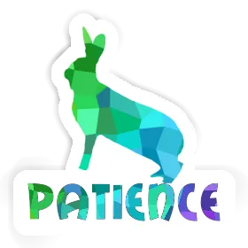 Rabbit Sticker Patience Image