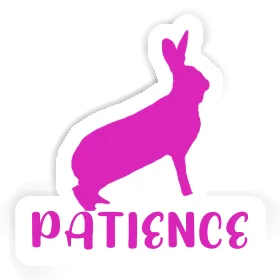Patience Sticker Rabbit Image