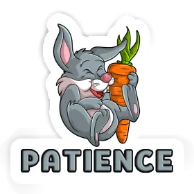 Easter bunny Sticker Patience Image