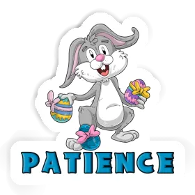 Sticker Easter Bunny Patience Image