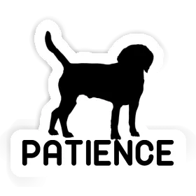 Autocollant Patience Chien Image