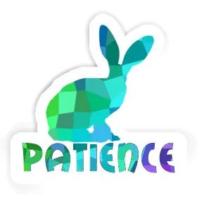 Rabbit Sticker Patience Image