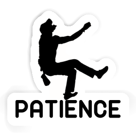 Patience Autocollant Grimpeur Image