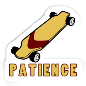 Skateboard Sticker Patience Image