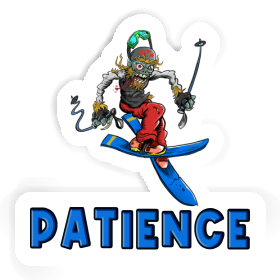 Aufkleber Freerider Patience Image